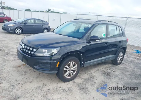 2015 Volkswagen Tiguan S from USA, damaged, VIN WVGAV7AX5FW595018
